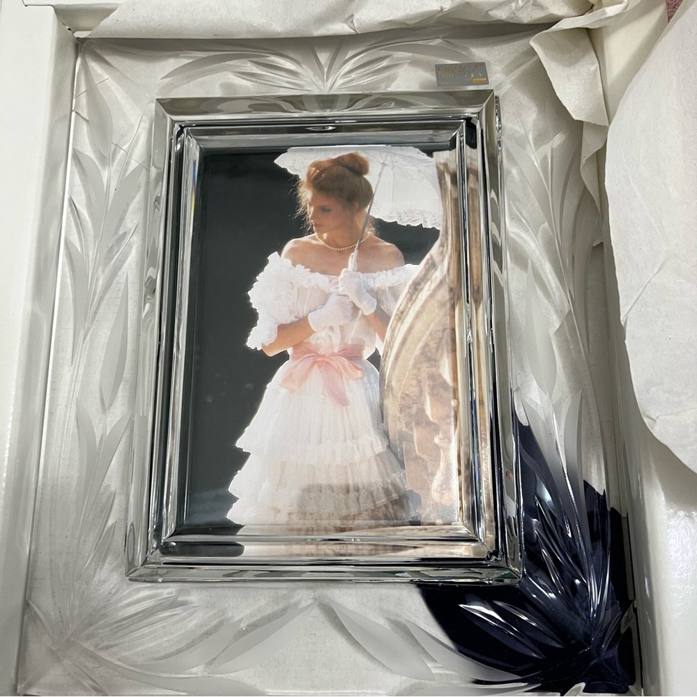 Miskasa Crystal Photo Frame New In Box - Picture 4 of 5